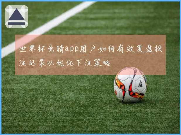 世界杯竞猜app用户如何有效复盘投注记录以优化下注策略