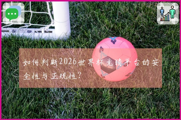 如何判断2026世界杯竞猜平台的安全性与正规性？